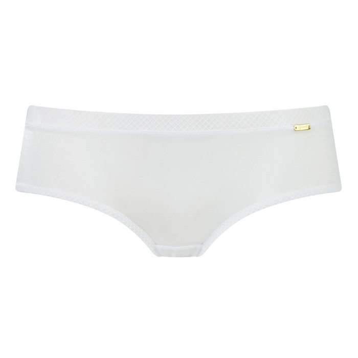 Sheer See Through Shorts Panty Gossard Glossies White