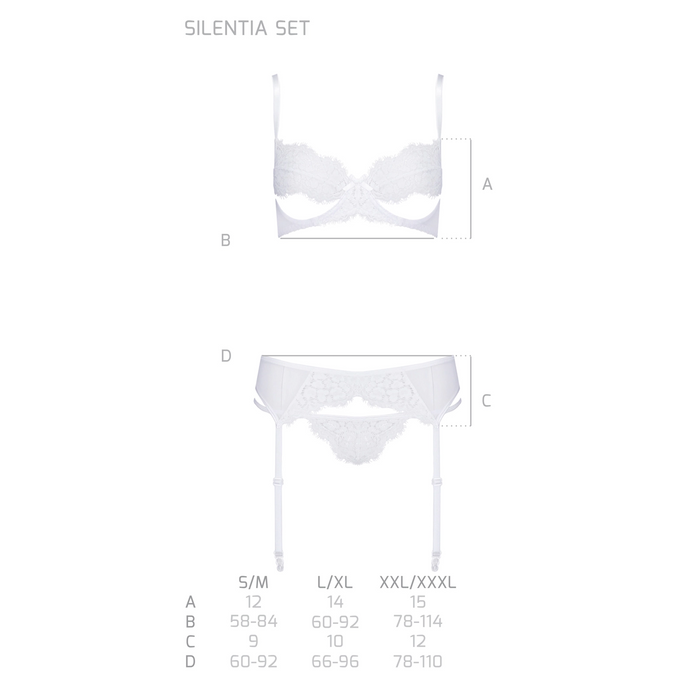 Sexy Seducing 3 Piece Lacy Lingerie Set Avanua Silentia