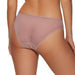 Sheer Bikini Panty back view Gossard Glossies Lace Mink Underwear 13003 @ Lavinia Lingerie