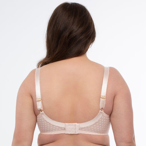 Plus Size Full Cup Bra back view