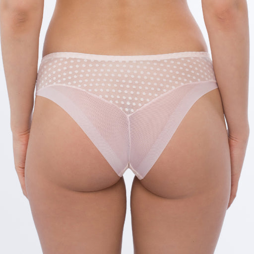 Transparent Tanga Panty Donna Pink Intimates back view