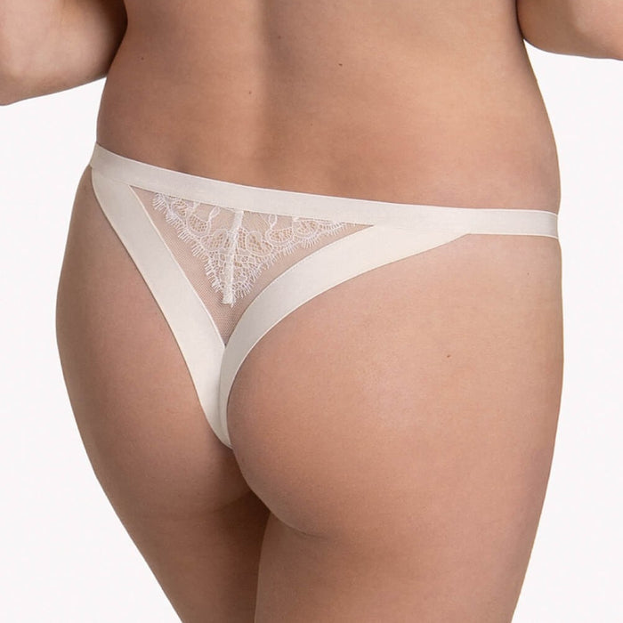 Sexy Sheer Lace Brazilian String Panty Lisca Rose