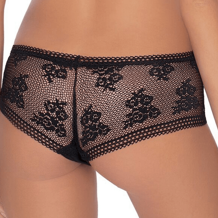 Sexy Sheer Lace Boyshorts Panty Roza Nefretete