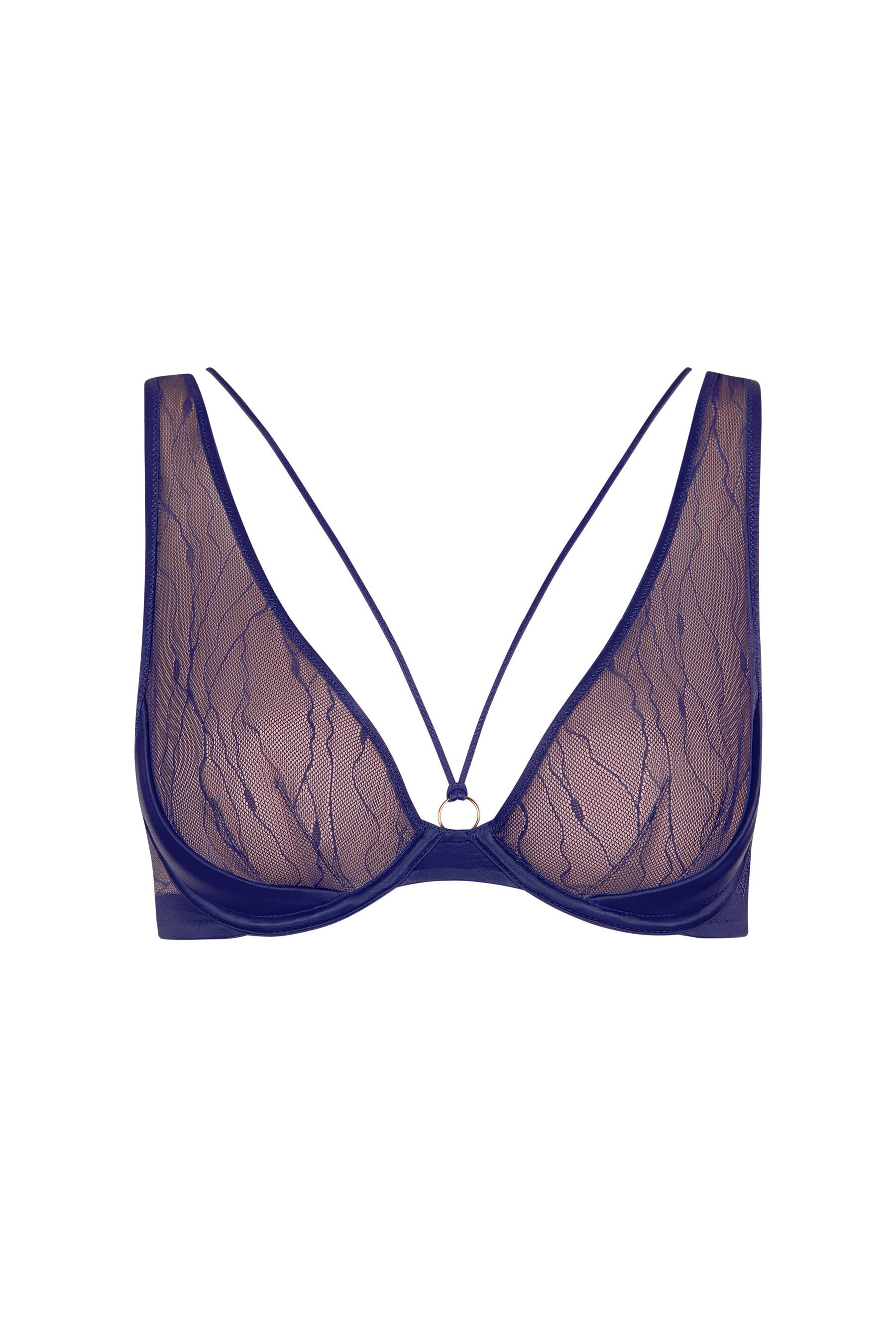 Lisca Nightscape Glamour Violet Plunge Bra