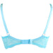 Blue Lace Bra back view