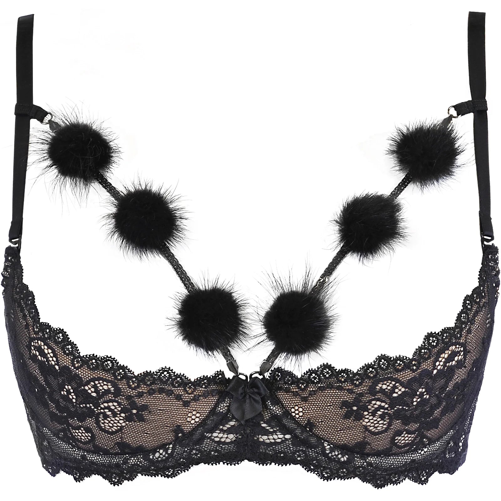 Axami Pussycat Open Cup Lace Bra