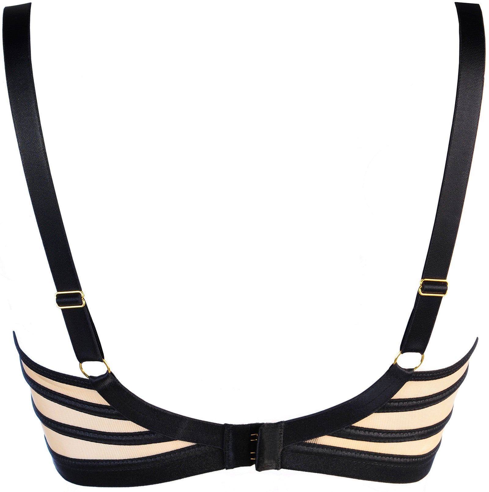 Ultra Sheer Balconette Bra Axami Black Angel