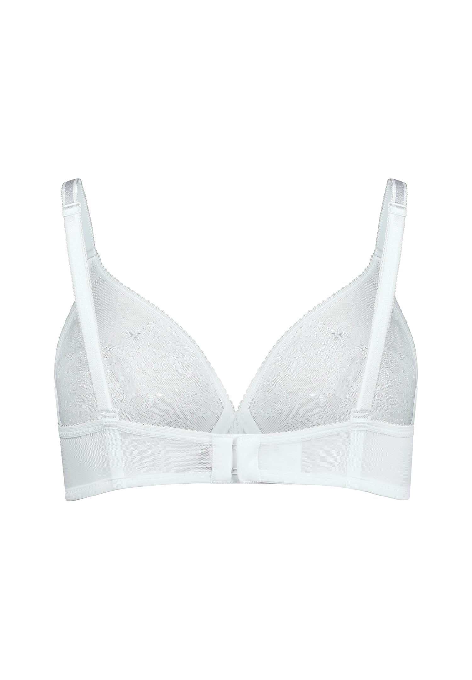 Gossard Glossies Lace White Sheer Molded Bra