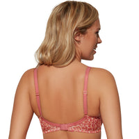 Gossard Glossies Leopard Pink Printed Sheer Bra