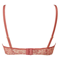 Gossard Glossies Leopard Pink Printed Sheer Bra