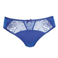 Semi Sheer Low Rise Bikini Panty Gorteks Pamela Sapphire packshoot