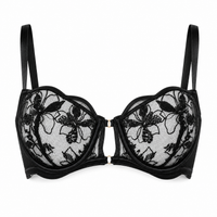 Huit - Lettre d'Amour Underwire - Black