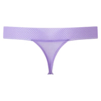 Gossard Glossies Violet Sheer Mesh Tanga Thong Panty