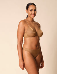 Gossard Glossies Bronze Sheer Molded Bra