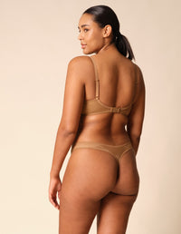 Gossard Glossies Bronze Sheer Molded Bra