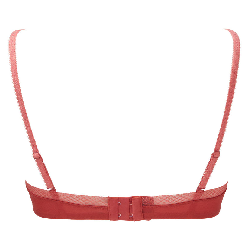 Gossard Glossies Raspberry Sorbet Sheer Molded Bra | Lavinia Lingerie