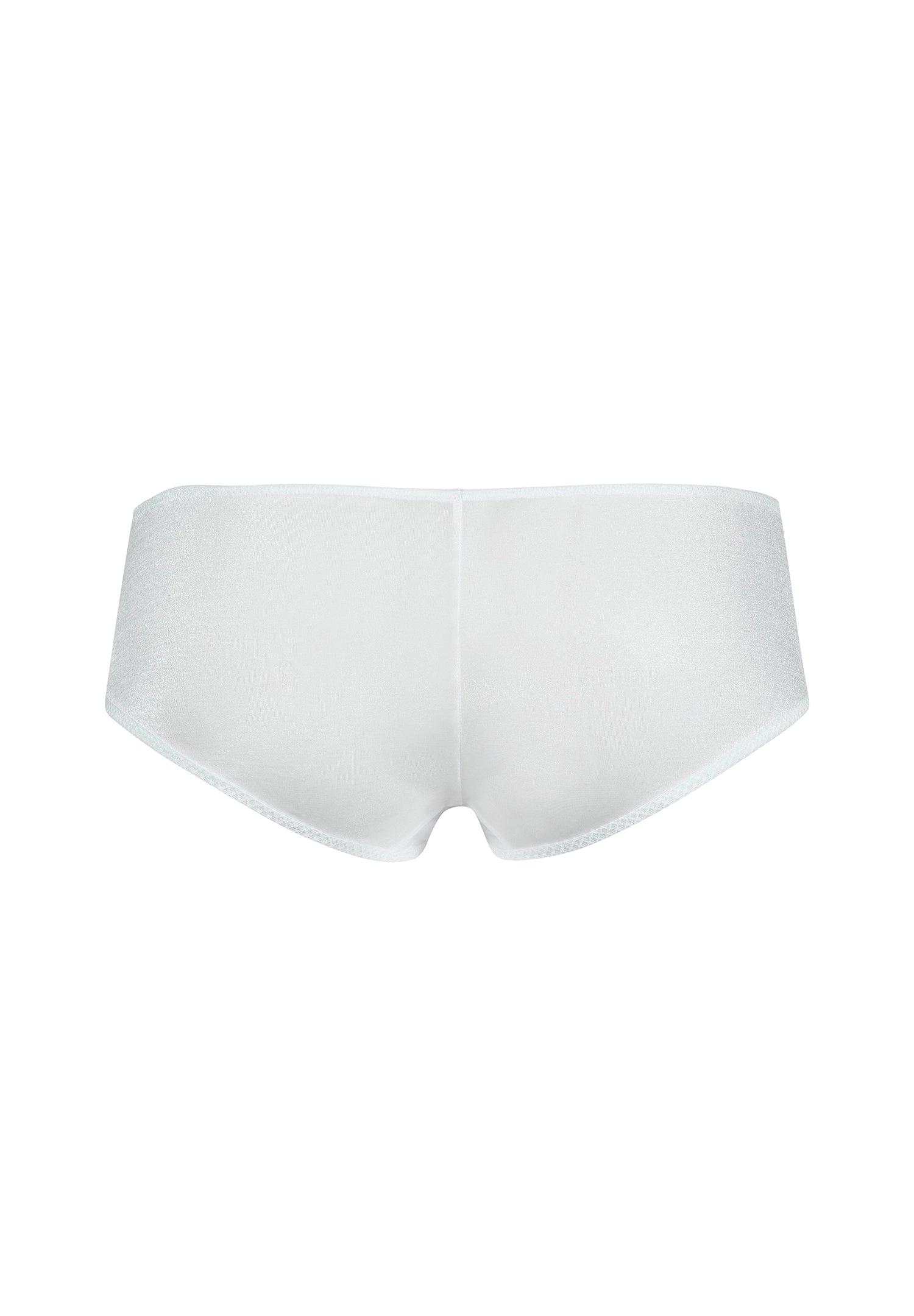 Gossard Glossies White Sheer See Through Shorts Panty