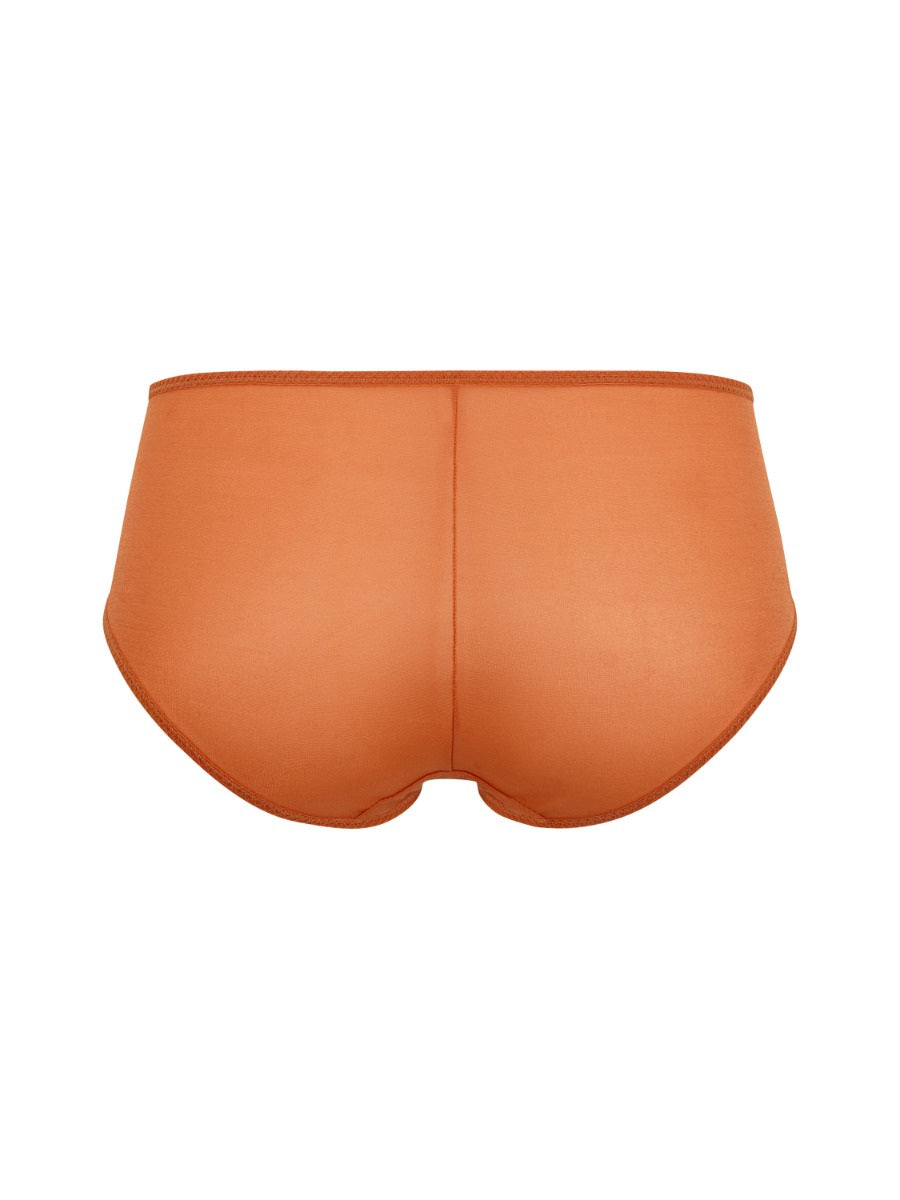 Glossies Sunkissed Sheer Short Panty back view