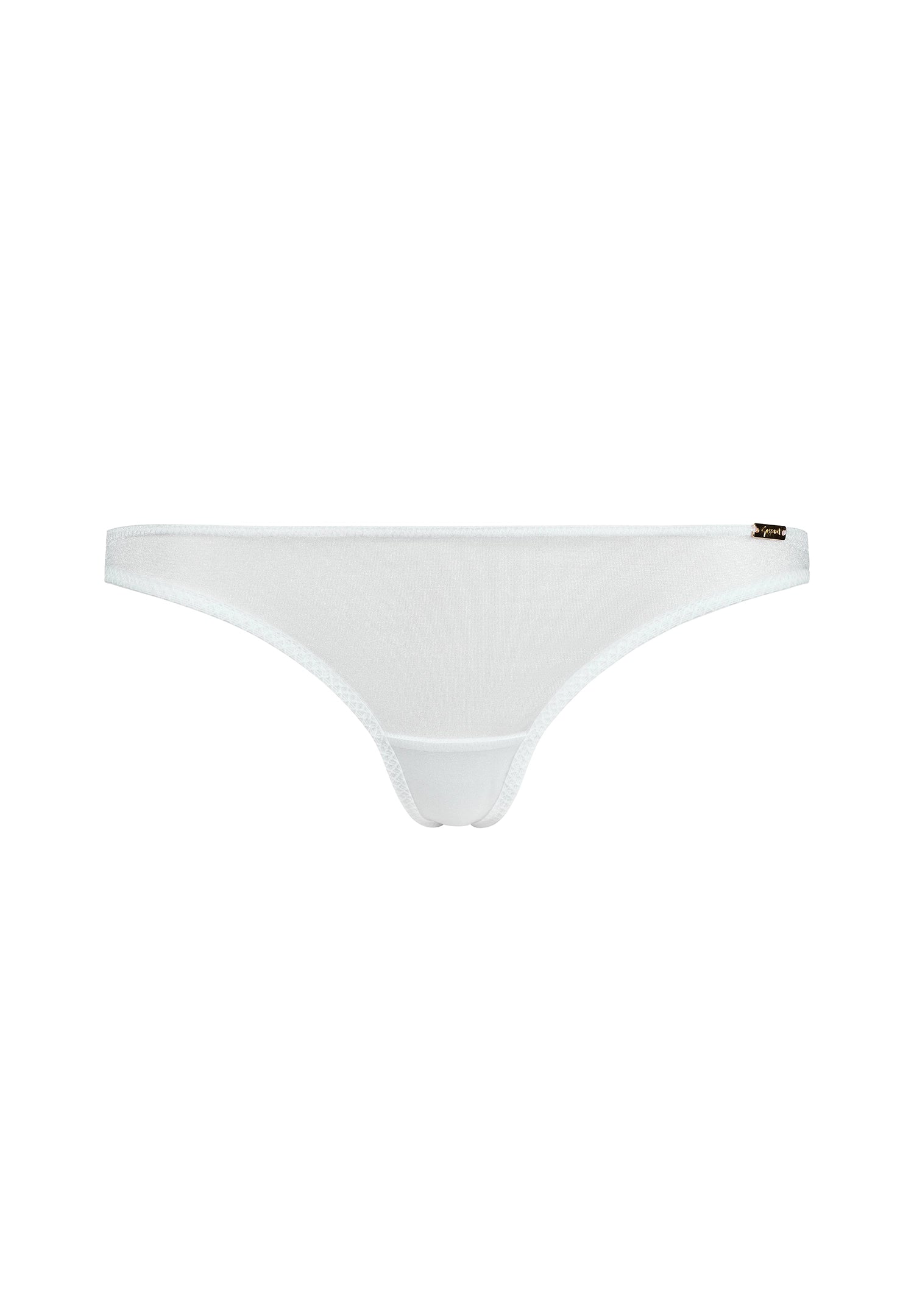 White thong on a white background