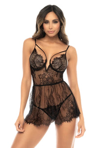 Mapale Temptation Stunning Deep Plunge Babydoll