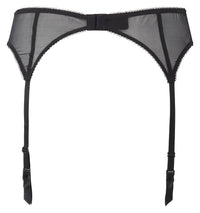 Gossard Superboost Lace Black Sheer Garter Belt