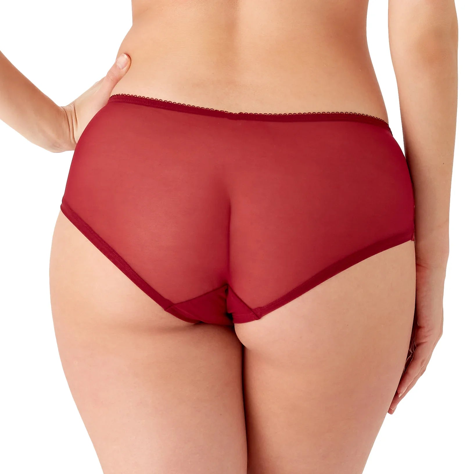 Gossard Superboost Lace Short Panty Cranberry/Raspberry Sorbet