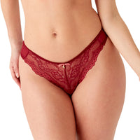 Gossard Superboost Lace Thong Panty Cranberry/Raspberry Sorbet