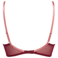 Gossard Superboost Lace Plunge Bra Cranberry/Raspberry Sorbet