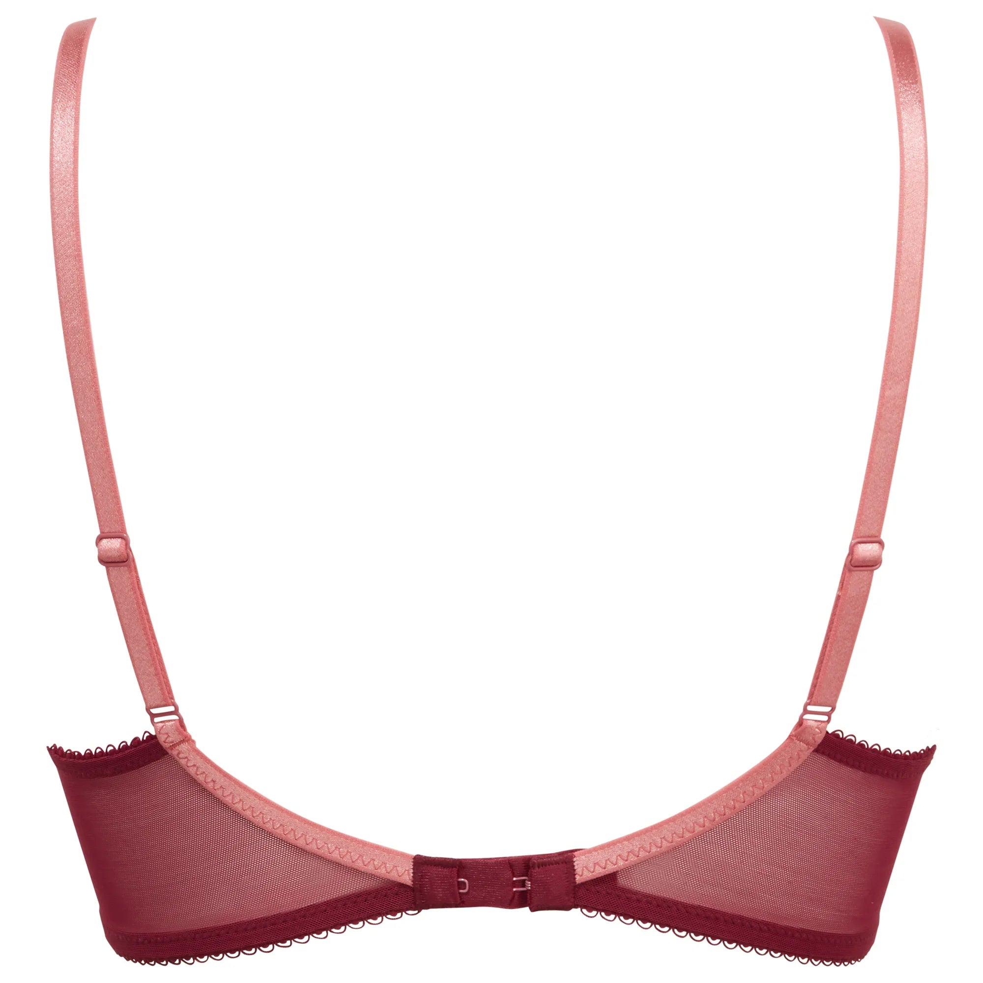 Gossard Superboost Lace Plunge Bra Cranberry/Raspberry Sorbet