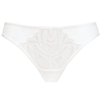 Sheer Mesh Embroidery Thong Panty Gorteks Angel