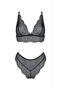 Soft Sheer Lace Top & Bikini Set Passion Amberly