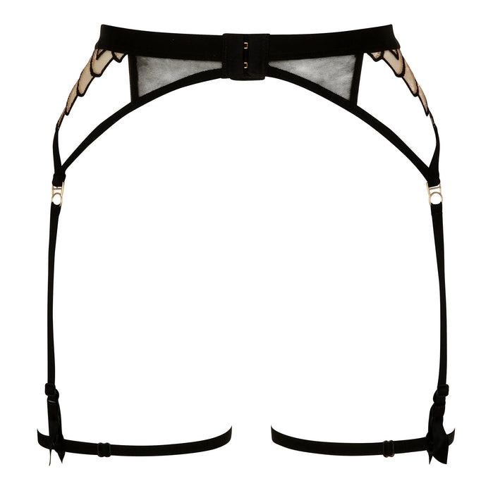 Sheer Mesh Garter Belt Atelier Amour Cosmic Dream