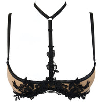 PEEK-A-BOO BRA Sexy Axami Lingerie V-9661