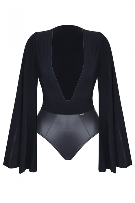 Batwing Sleeve Bodysuit Demoniq Alexis