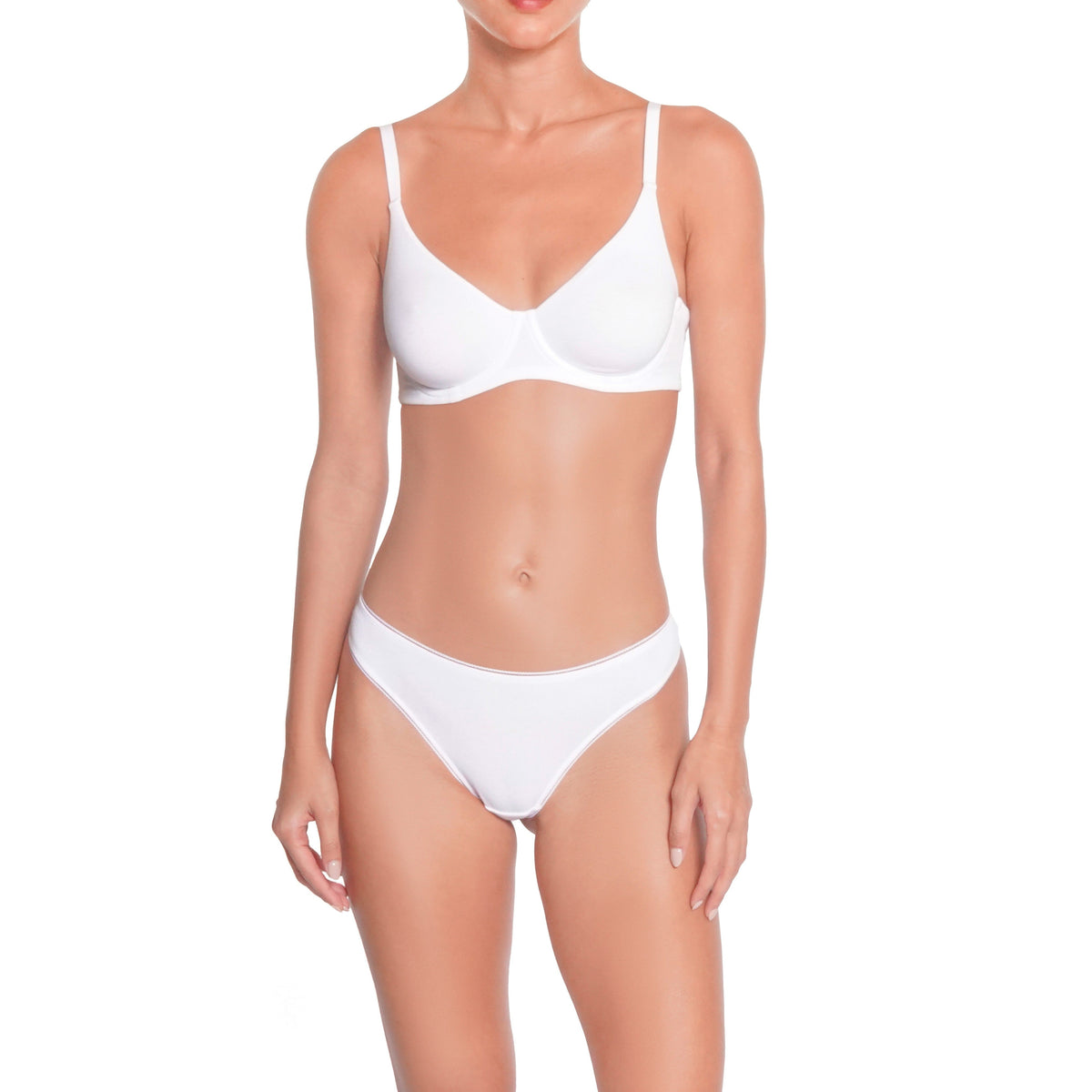 Huit - Organic Cotton 🌿BIO -B20 Underwire Bra Black