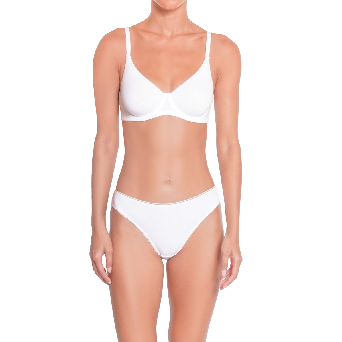 Huit - Organic Cotton 🌿BIO -B20 Underwire Bra Black