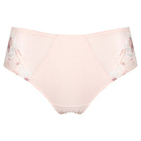 Semi Sheer Lace Maxi Brief Panty Bisquit