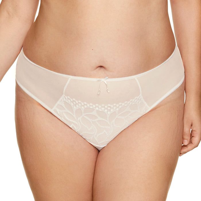 Semi Sheer Mid Rise Bikini Panty Gorteks Calypso