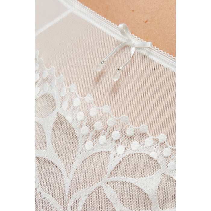 Semi Sheer Mid Rise Bikini Panty Gorteks Calypso