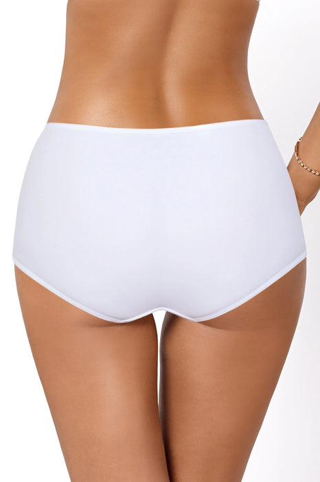 High Waist Brief Panty PariPari Cassi White