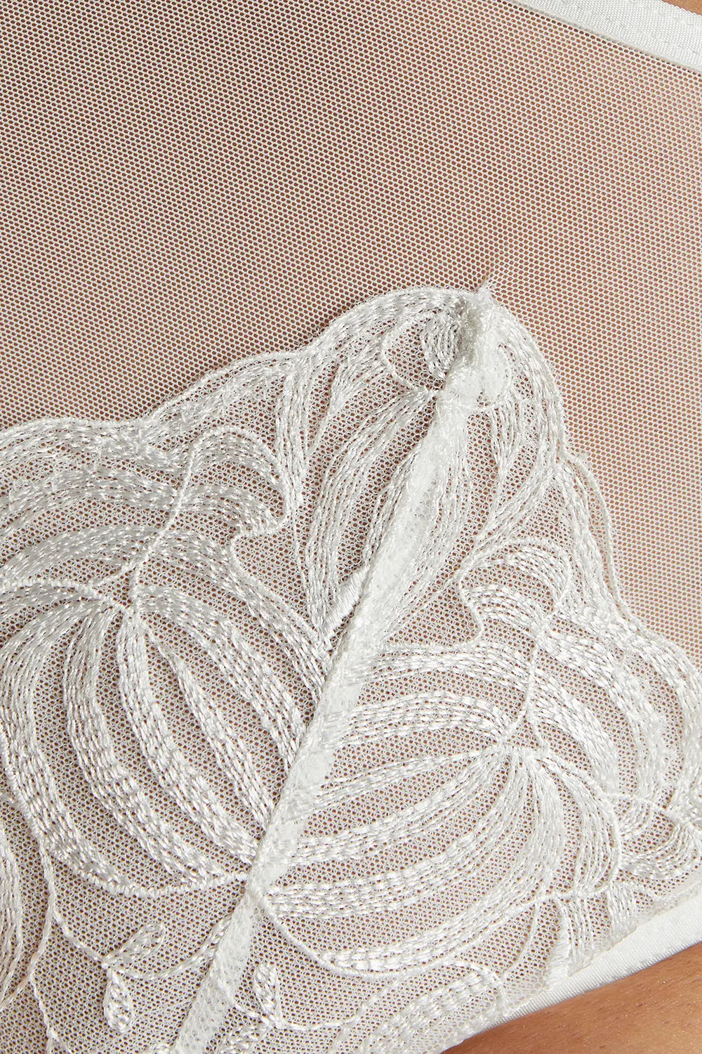 Sheer Mesh Brazilian Thong Gorteks Cherie