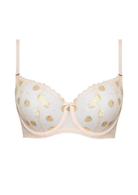 Samanta Cherie Pastel Sheer Balconette Bra