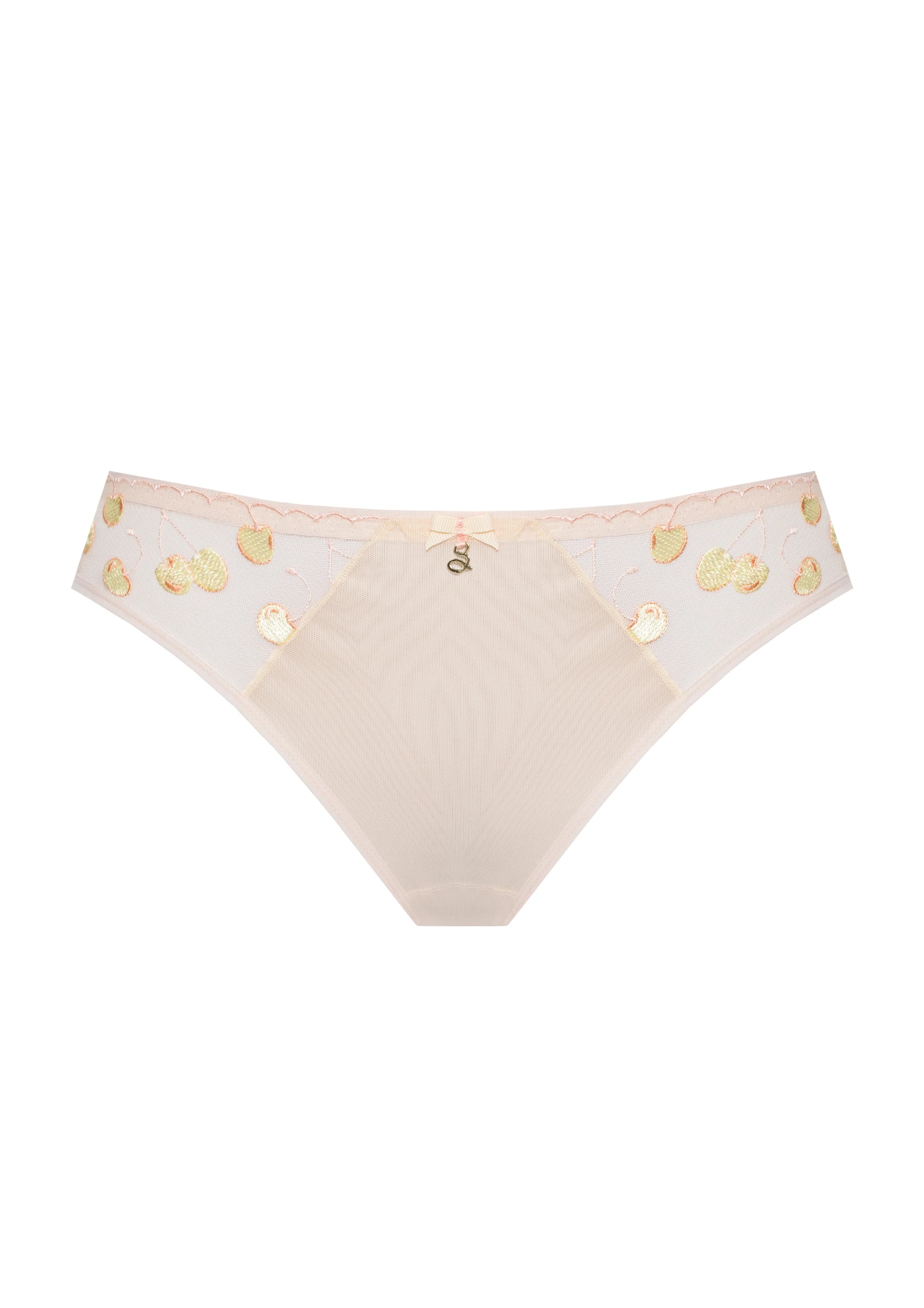 Samanta Cherie Pastel Sheer Brazilian Panty