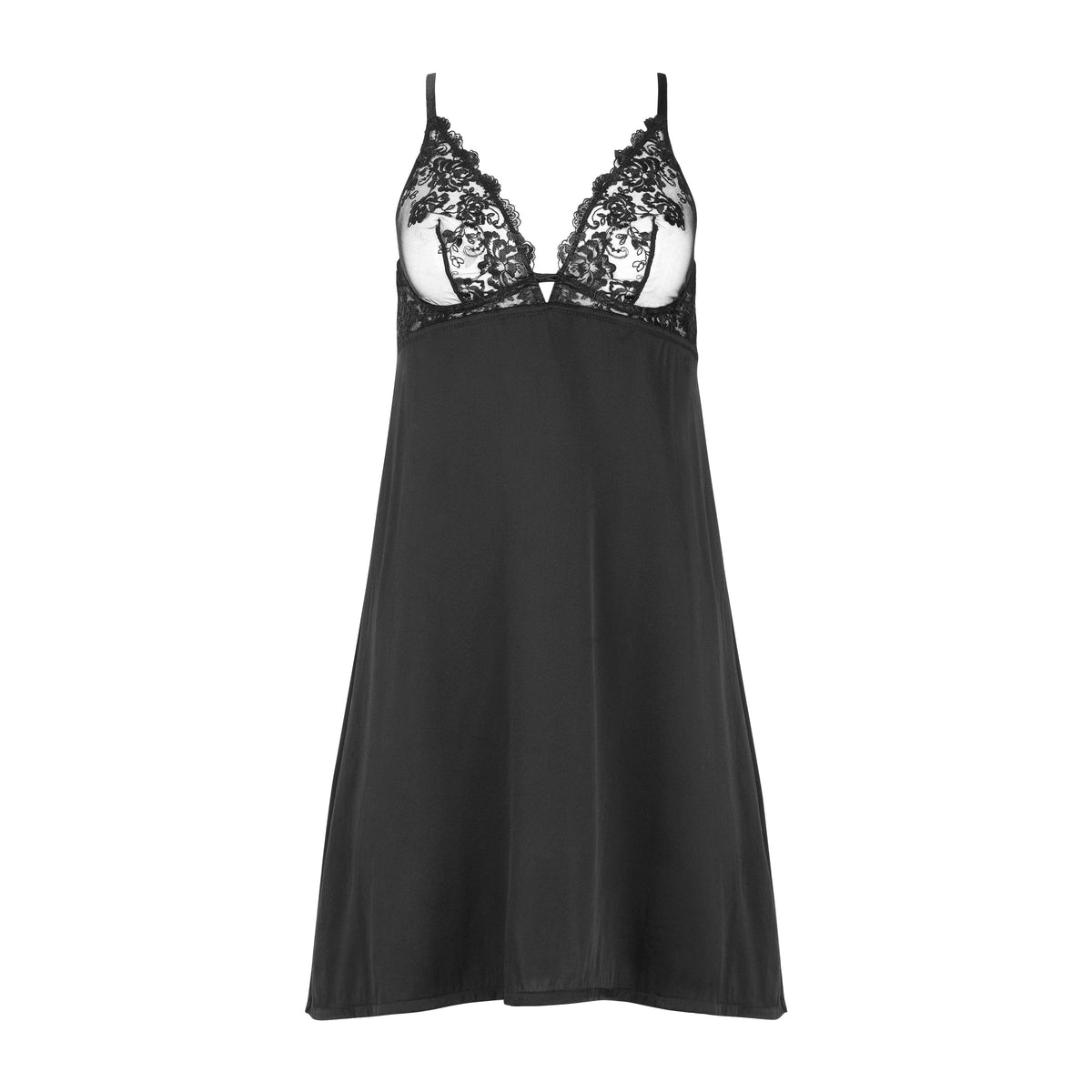 Huit - Claire de Lune Silk Babydoll