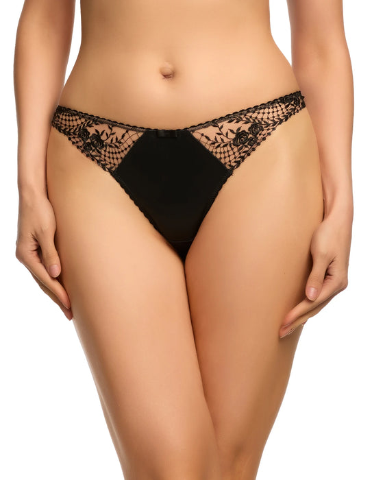 Dita Von Teese Julie's Roses G-String Black