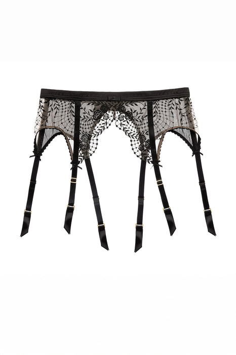 Dita Von Teese Julie's Roses Suspender Black