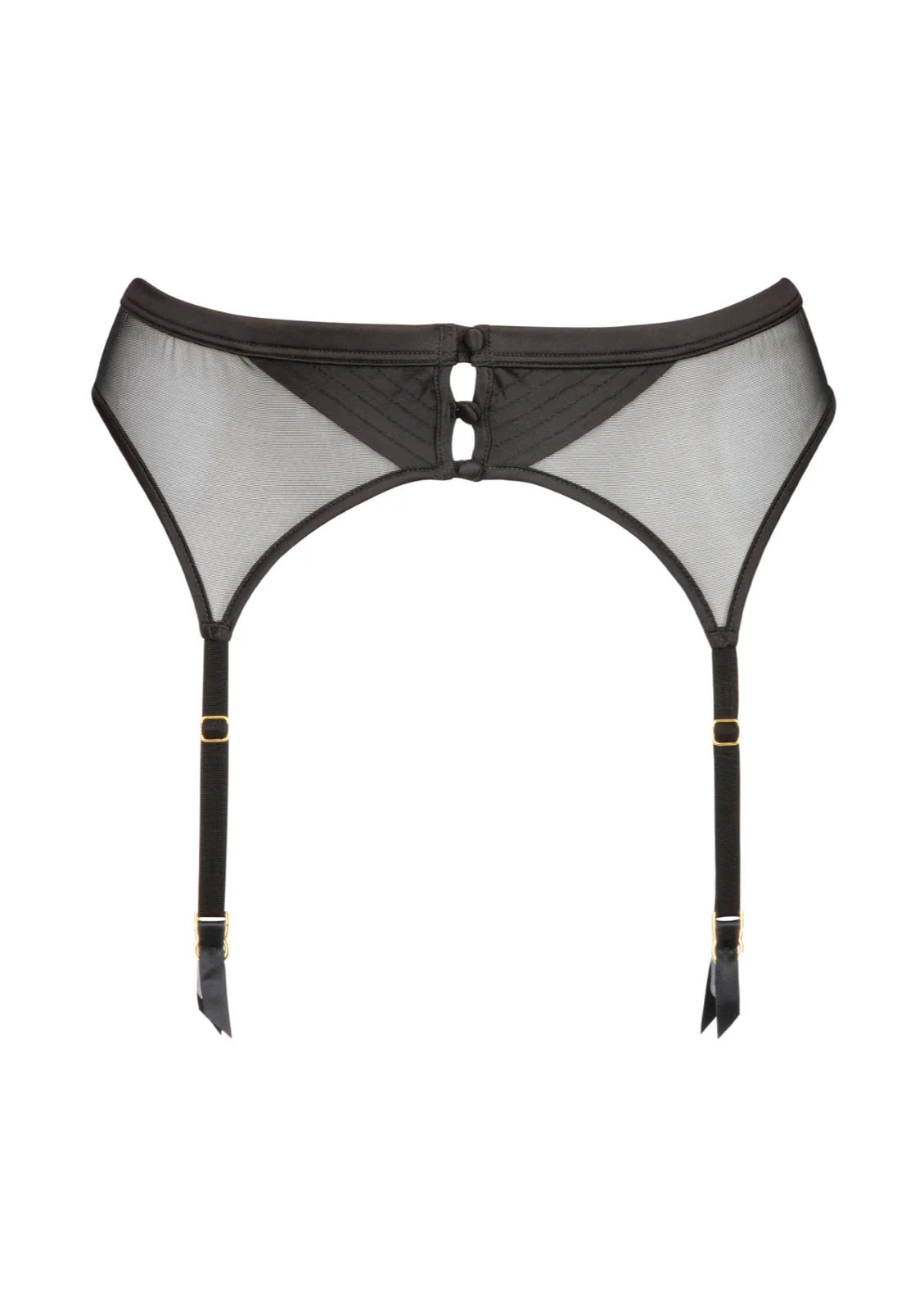 Atelier Amour Douce Insomnia Sheer Mesh Garter Belt