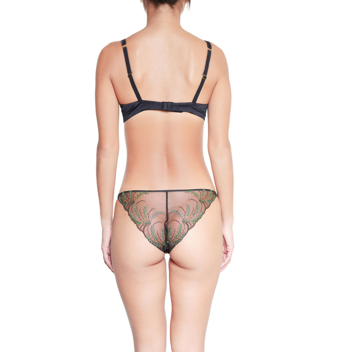 Huit Céleste Sheer Balconette Bra