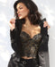 Lace Strapless Bustier Deep Plunge Dominique Estrada: Shop @ Lavinia Lingerie