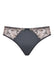 Soft breathable lace of embroidered Brazilian panty Samanta Eliza